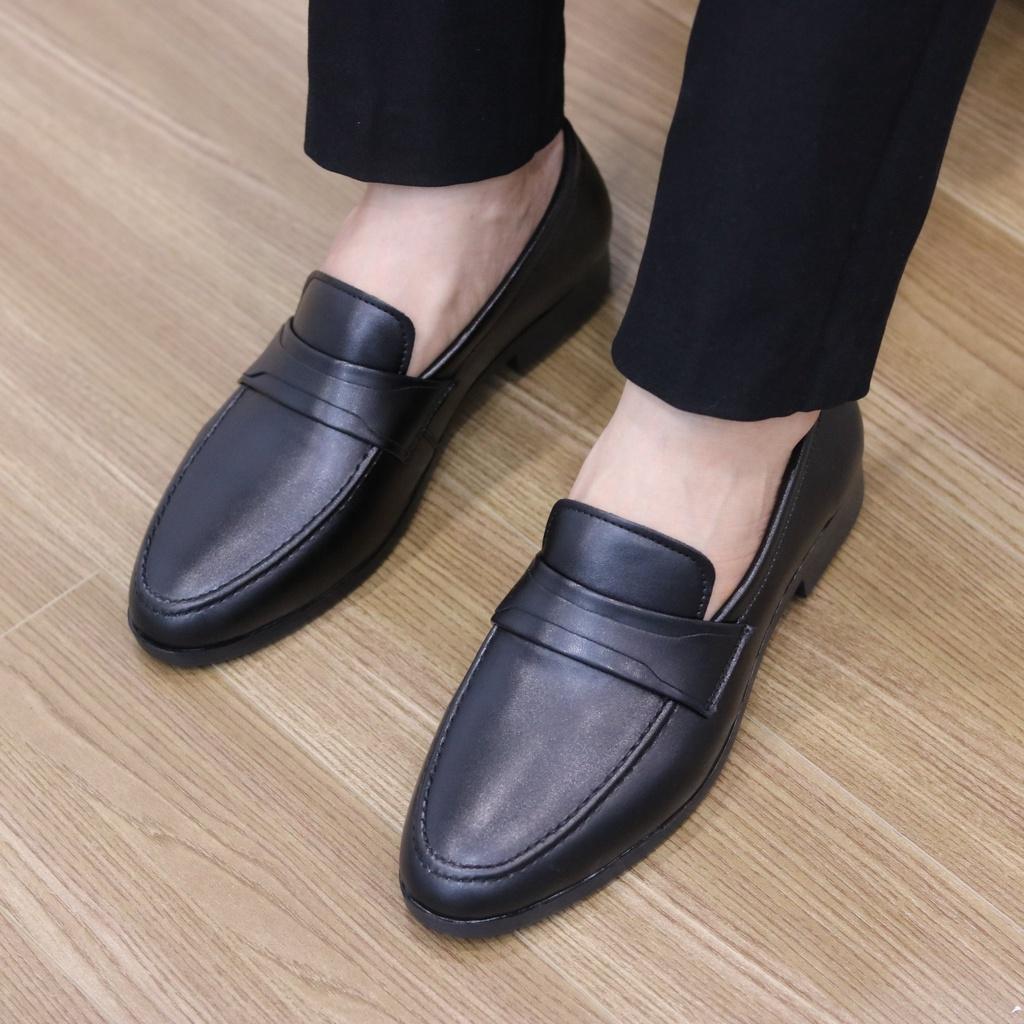 Giày lười nam phong cách Hàn Quốc L201