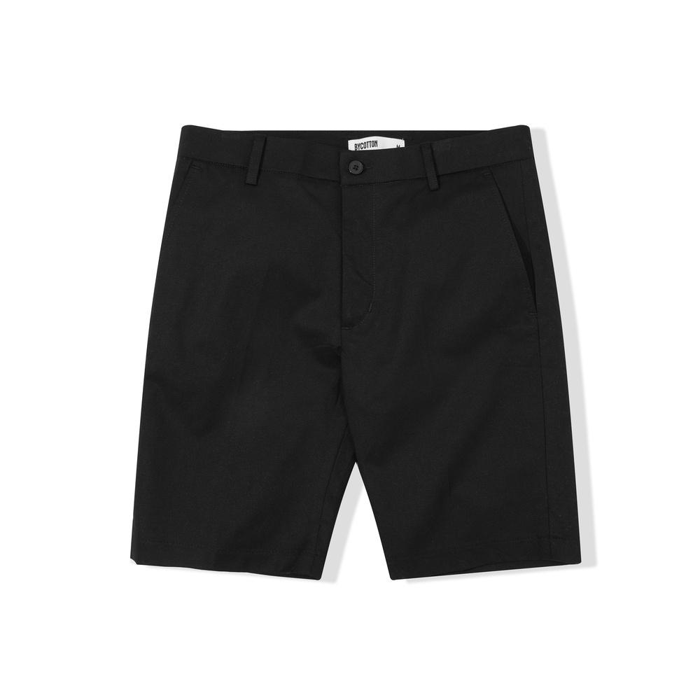 Quần Short Tây Nam Màu Đen BY COTTON Black Short Trouser 2.0