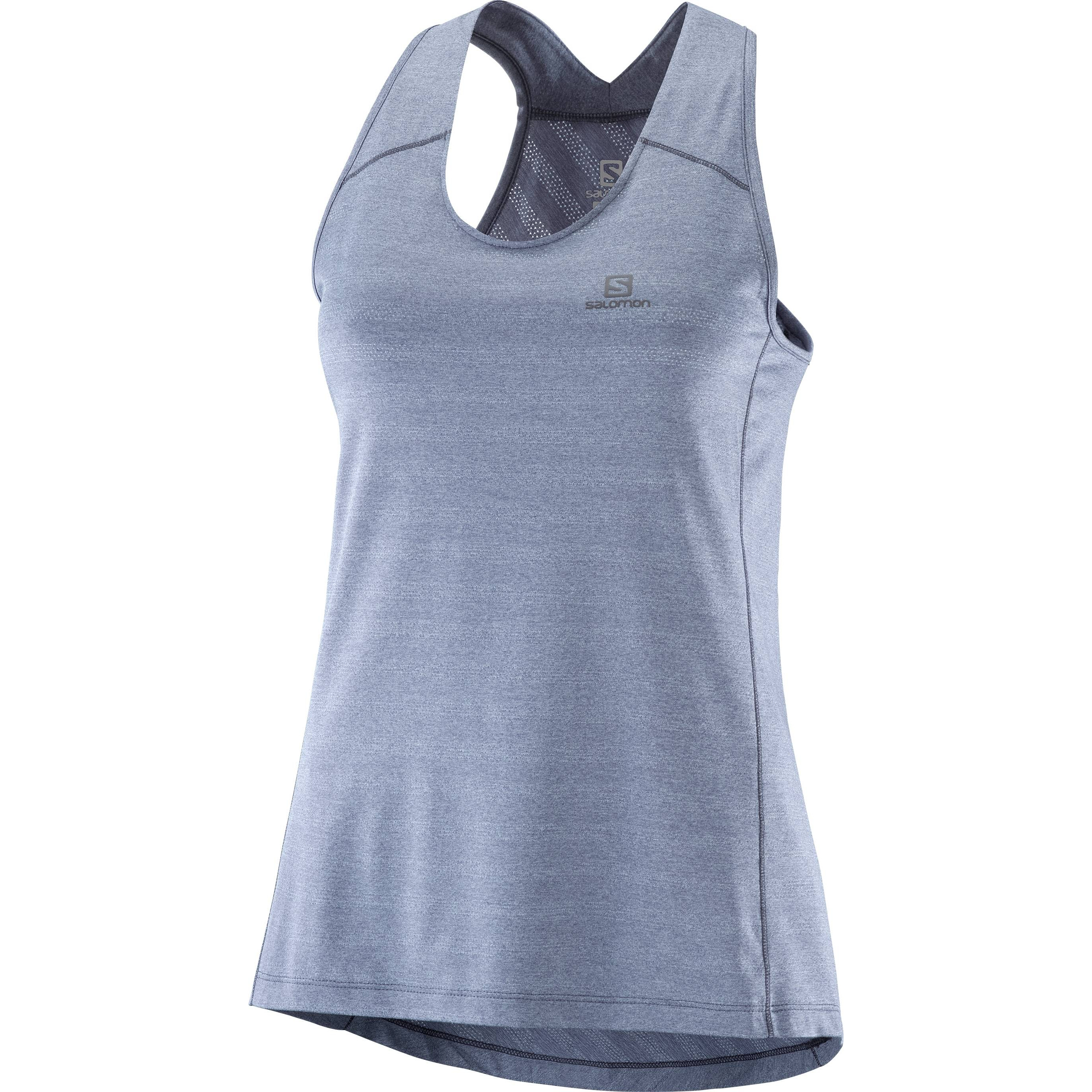 Áo Thể Thao Nữ XA TANK W LILAC GRAY