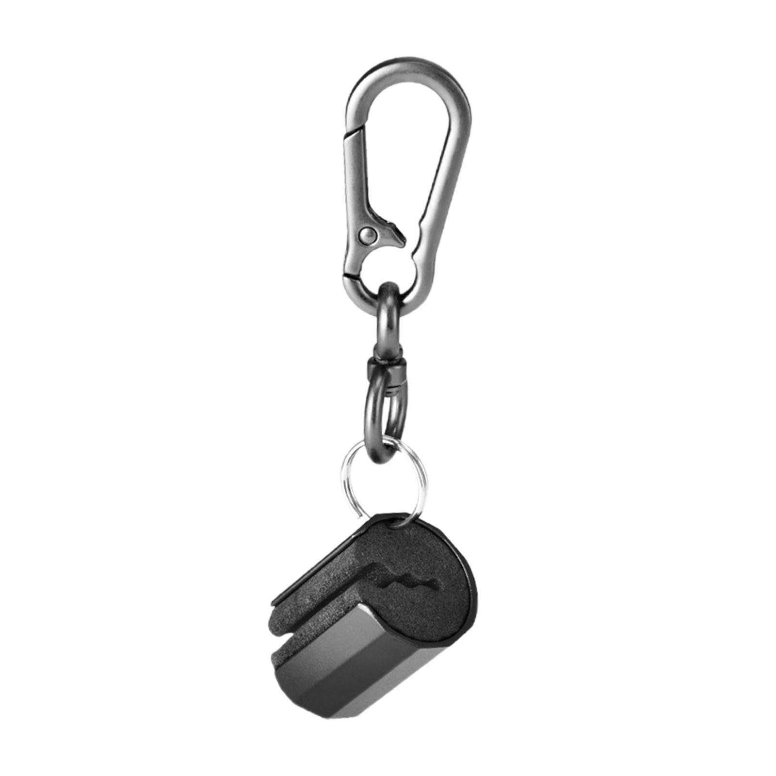 Fishing Rod Holder Portable Hanging Rod Clamp with Keychain Fishing Rod Clip