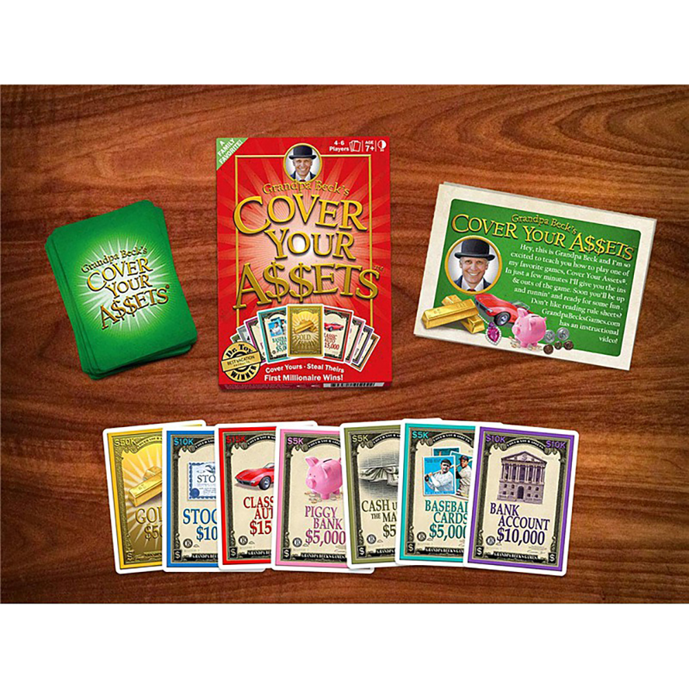 Grandpa Beck’s Cover Your Assets Card Game Bộ Thẻ Board Game Giải Trí