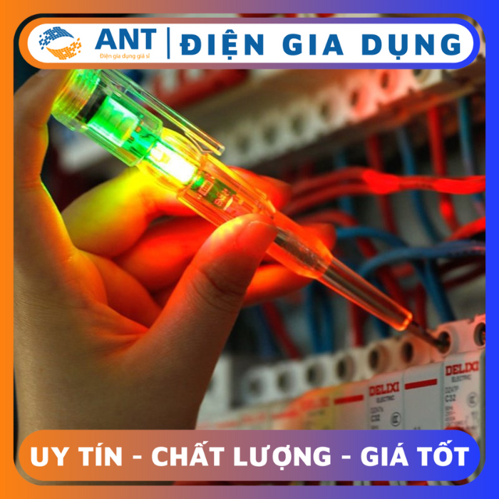 Bút thử điện cao cấp đa năng, thử cả dây nóng dây nguội KAPUSI