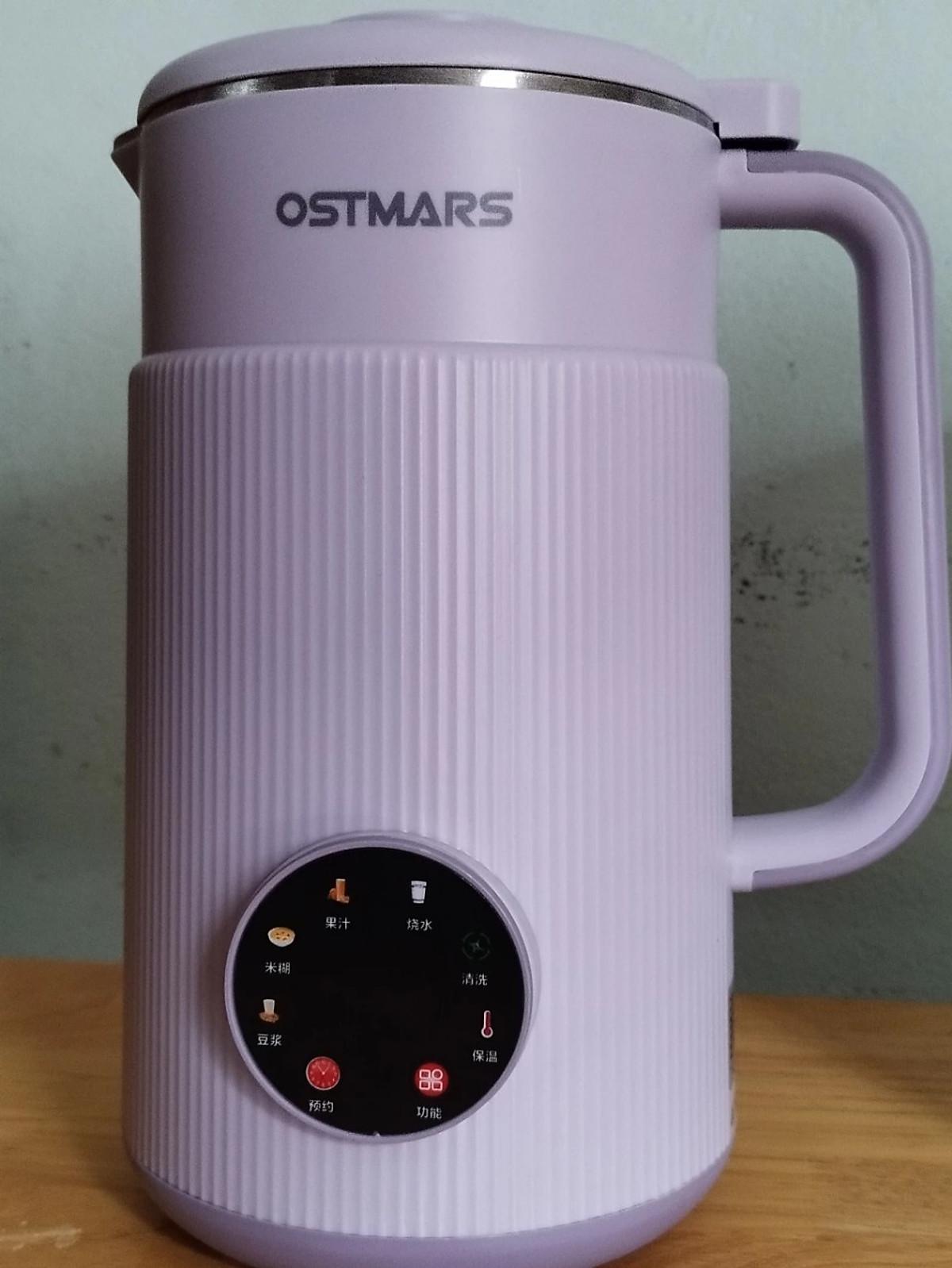 Máy Làm Sữa Hạt, Máy Nấu Sữa Hạt OSTMARS Hàng Chính Hãng 1000ml - 8 Chức Năng Xay Nấu Tiện Lợi