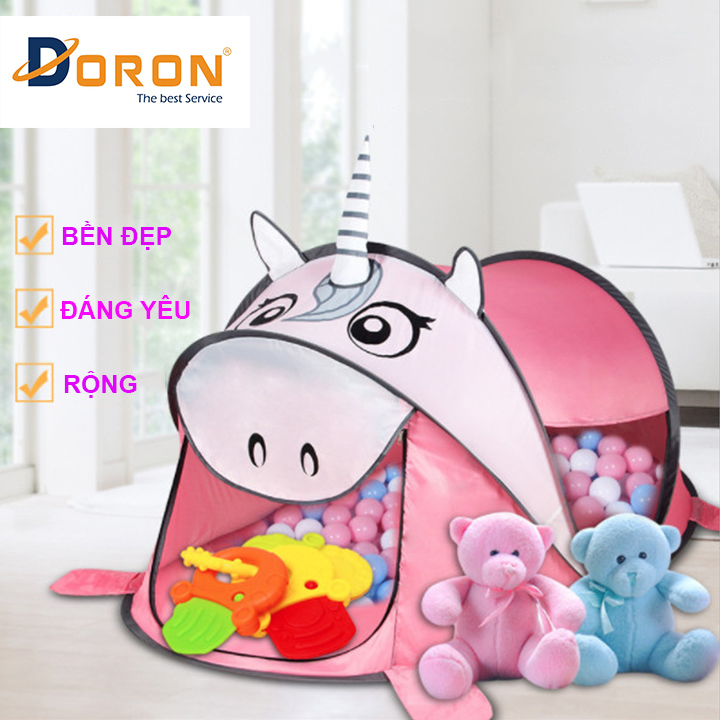 [Hàng Loại Tốt] Lều chơi cho bé hình thú Phiên Bản Khủng Long/kỳ lân