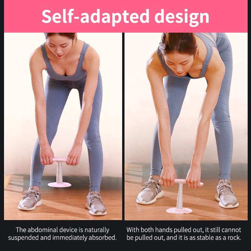 Sit-up Exercise Assistant Is Suitable for Ankle Sit-ups Fitness Abdominal Muscle Exercise Portable Suction Home Gym