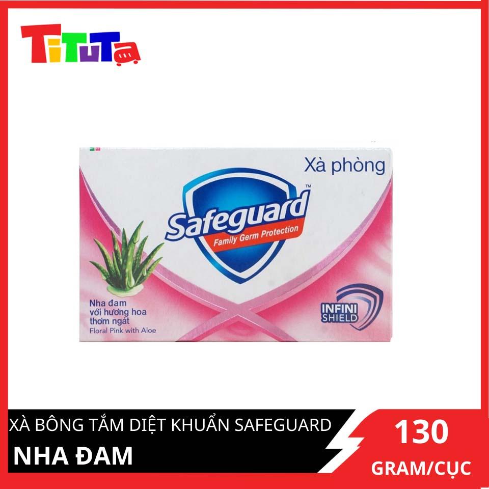 Xà Bông Cục Safeguard Nha Đam Và Hương Hoa Thơm Ngát 130g 