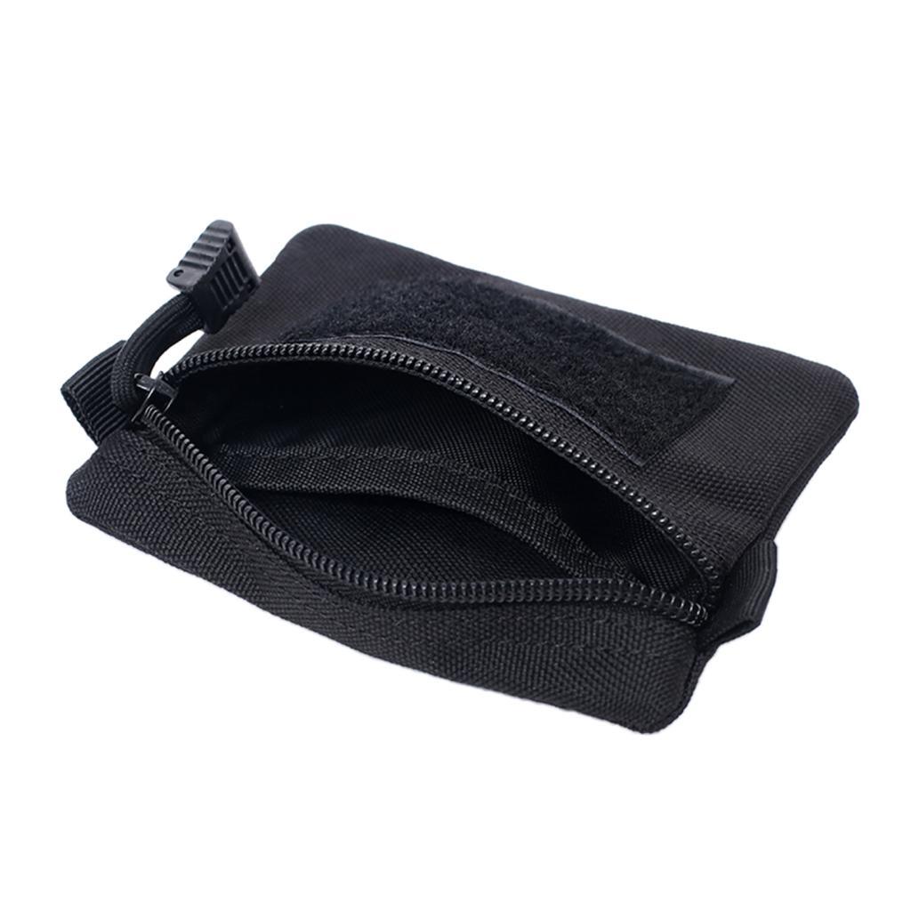 2pcs Wallet Key Pouch Molle Gadget Pouch Accessory Bag