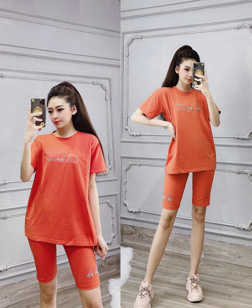 Bộ đồ thể thao nữ form rộng lửng TT363