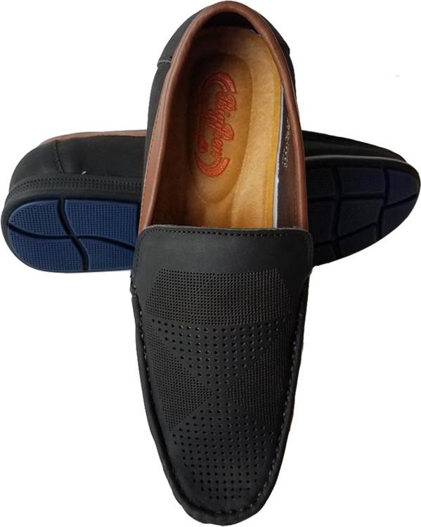 Giày Mọi Nam BIGGBEN Da Bò Thật Cao Cấp GM157