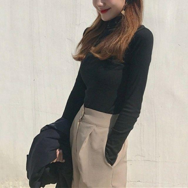 Áo thun dài tay thiết kế phong cách Hàn
