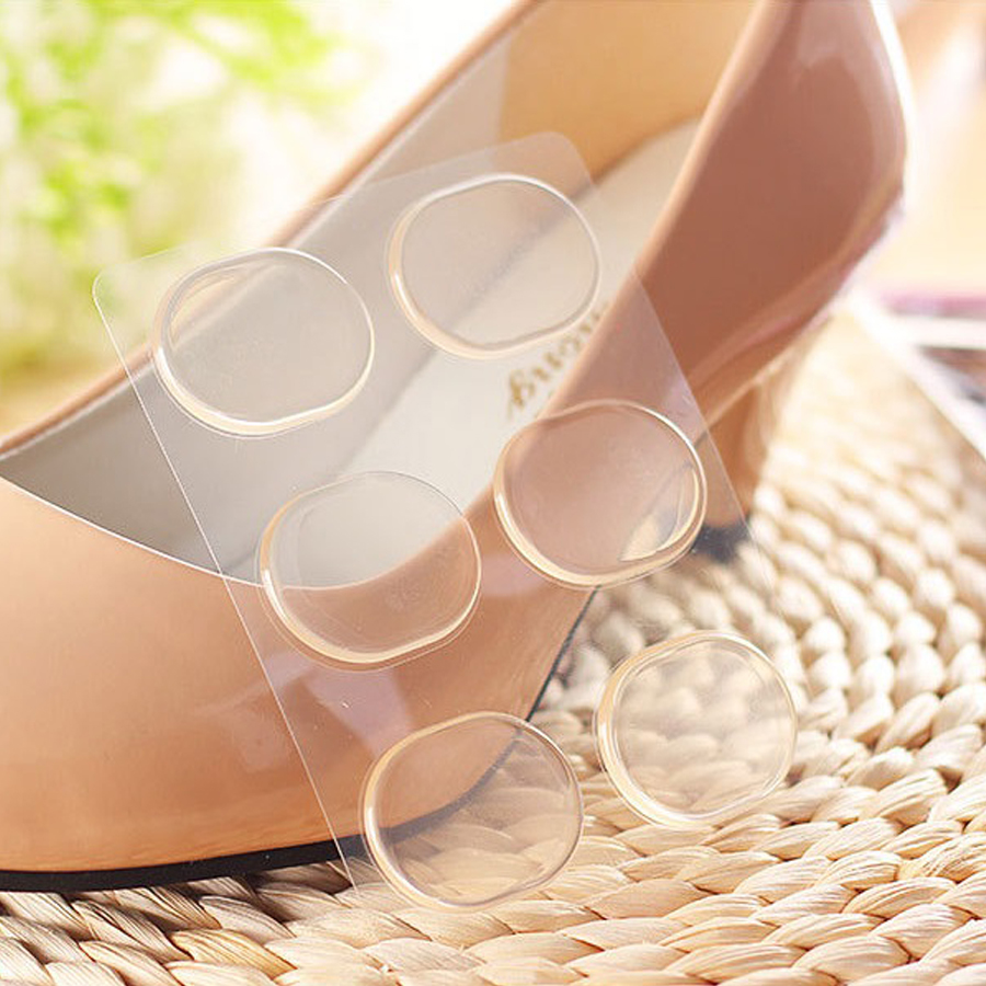 Combo 12 Miếng Silicon Lót Thành, Gót Giày Cao Gót Chống Đau Chân