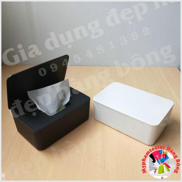 Hộp đựng khẩu trang, khăn giấy tiện dụng