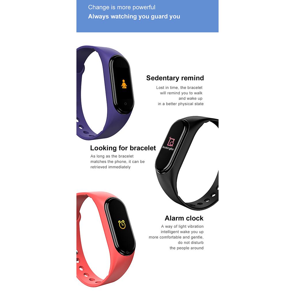 Bluetooth Smart Watch Wristband Fitness Bracelet For iOS & Android