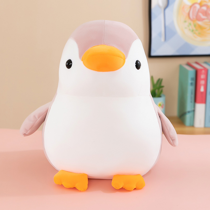 Gấu Bông Chim Cánh Cụt Mập Mềm Mịn Dễ Thương Mẫu Mới (25cm---&gt;45cm) Vải Miniso 4 Chiều Co Giãn Êm Ái, Hàng Cao Cấp An Toàn Cho Trẻ Nhỏ