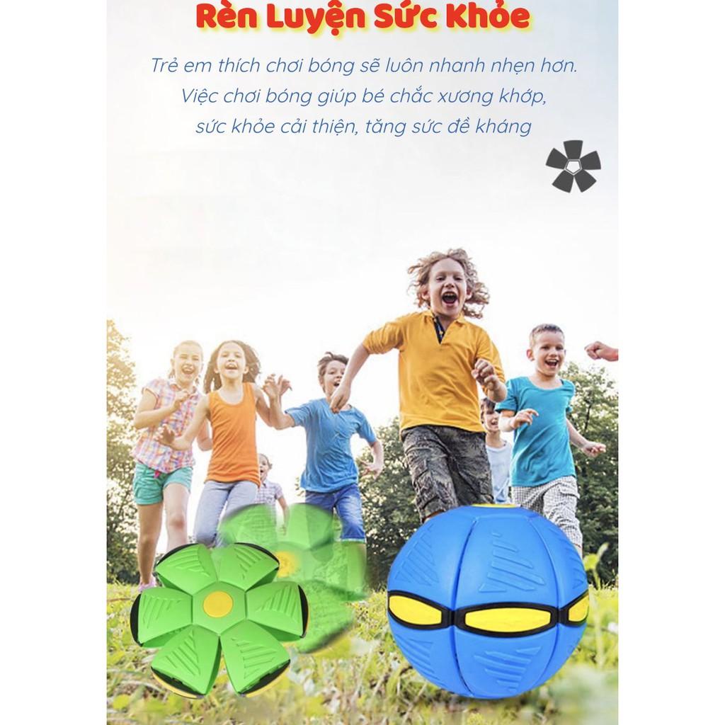 BÓNG ĐÁ KHÔNG CẦN BƠM HƠI XẾP GỌN FOOTBALL KIDS USA CÓ ĐÈN LED