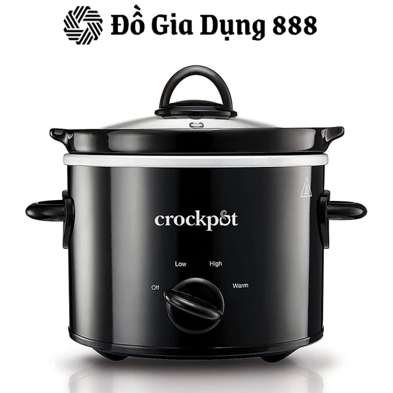 Nồi nấu chậm Crock Pot 1,8l Hàng chính hãng