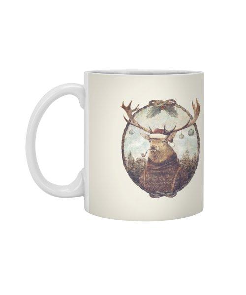Ly Cốc Sứ Cao Cấp hình Thinking Wild Christmas