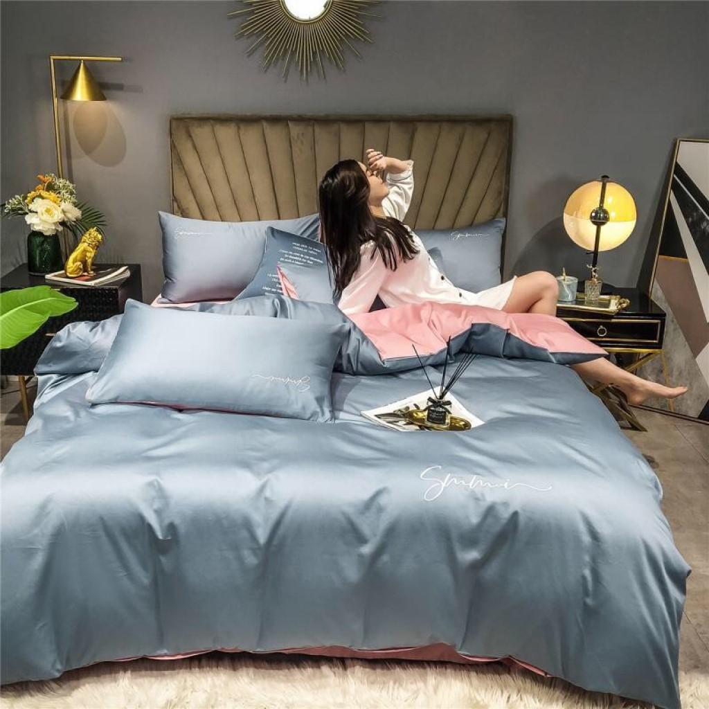 Bộ Chăn Ga Gối Lụa Tencel Sumoi Cao Cấp 2021