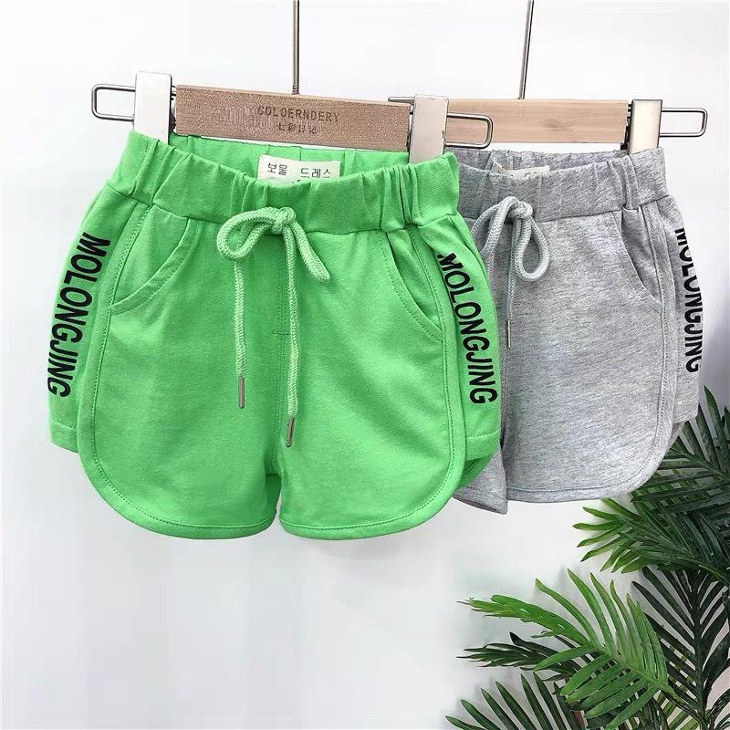 Quần Đùi Cotton 6 Màu Chất Liệu Mềm Mịn Cho Bé Trai Và Bé Gái Từ 8Kg Đến 28Kg - SUMO KIDS