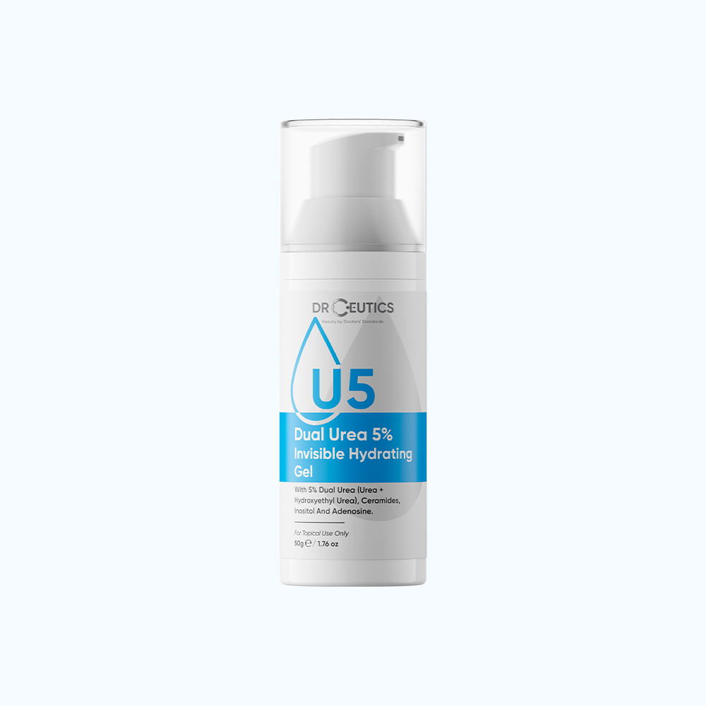 DrCeutics Gel Dưỡng Ẩm Cho Da Dầu Dual Urea 5% Invisible Hydrating 50g