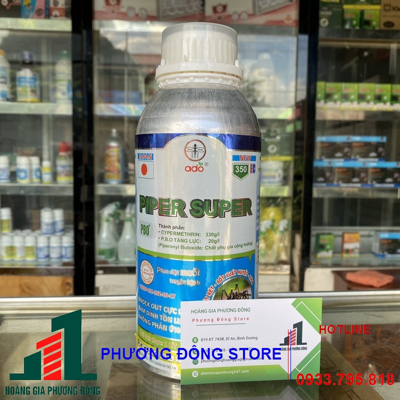 Thuốc diệt muỗi Piper Super 350EC _ chai 1 lít