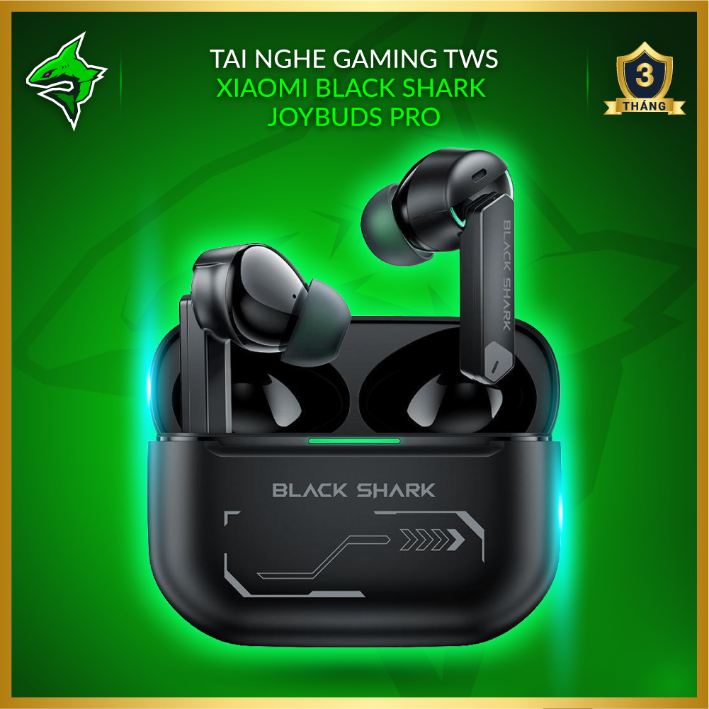 [Hàng Chính Hãng] Tai Nghe Bluetooth Gaming TWS Xiaomi Black Shark JoyBuds Pro 【ANC 40dB ◆ Độ trễ 40ms◆ Thời gian nghe tới 30h