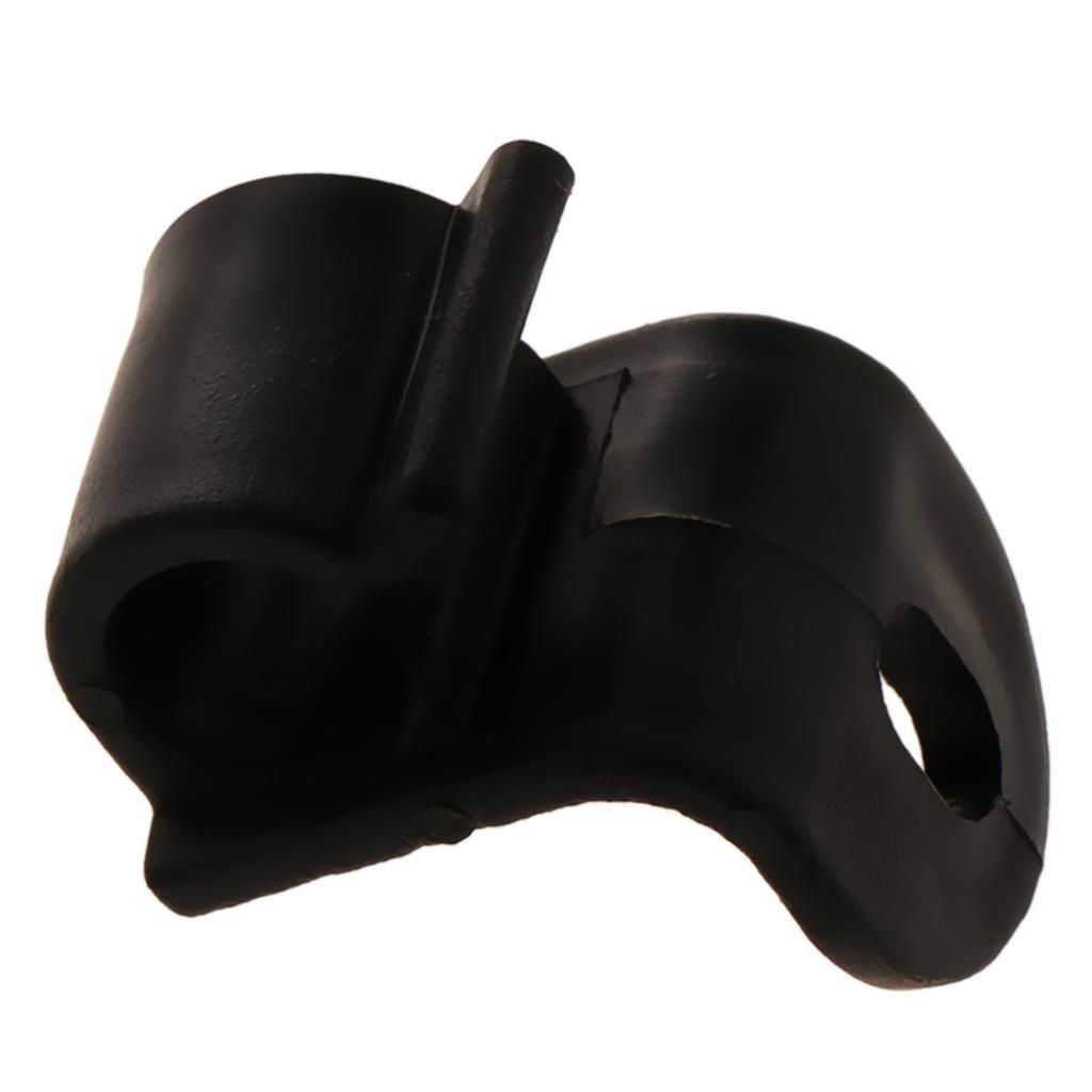 J Type Black Brake Cable Line Buckle for Universal Motocross Dirt Bike 1PC