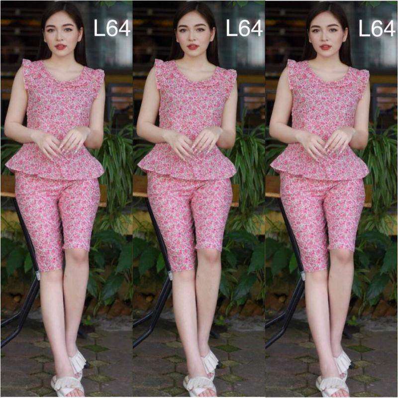 Quần áo mặc nhà, sau sinh cổ sen đẹp rẻ