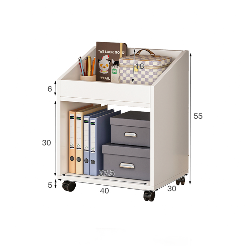 Kệ Gỗ Bánh Xe Để Đồ Đa Năng Di Chuyển Dễ Dàng Nhiều Tầng - AP190