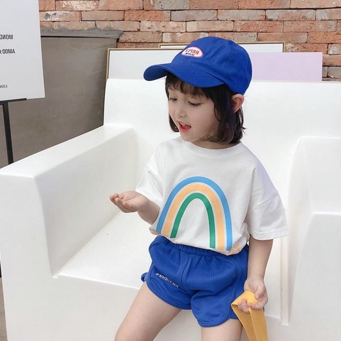 IATG19 Size 90-130 Áo thun cho bé gái Hàng Quảng Châu Thời trang trẻ em