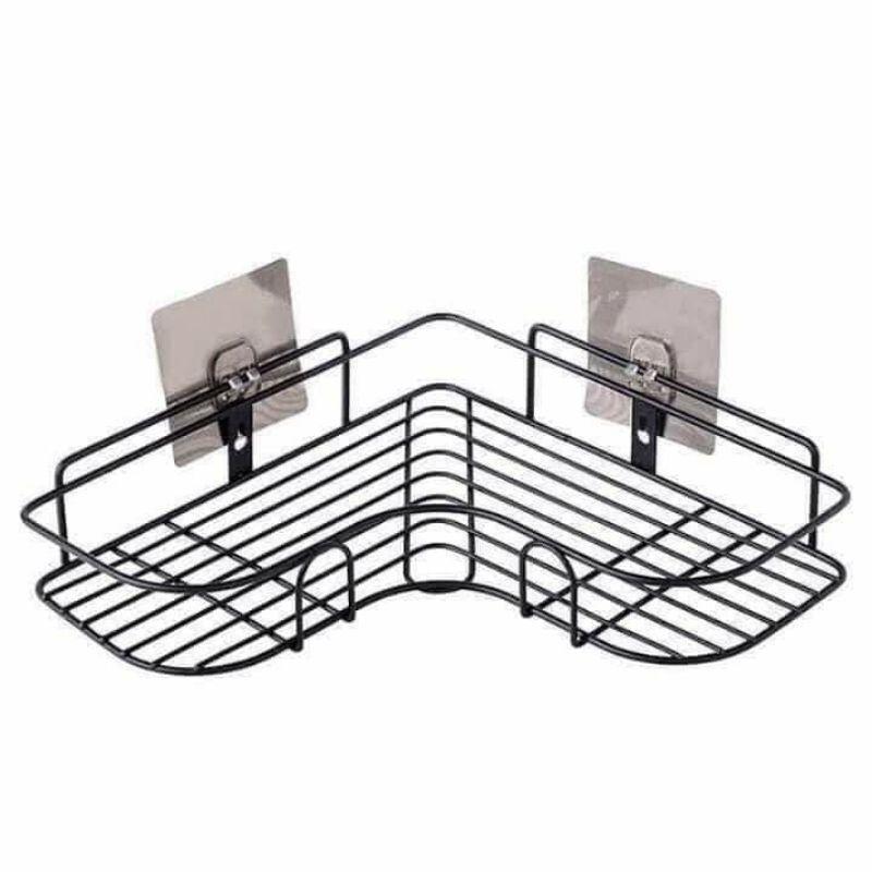 Kệ góc dán tường nhà tắm sơn tĩnh điện