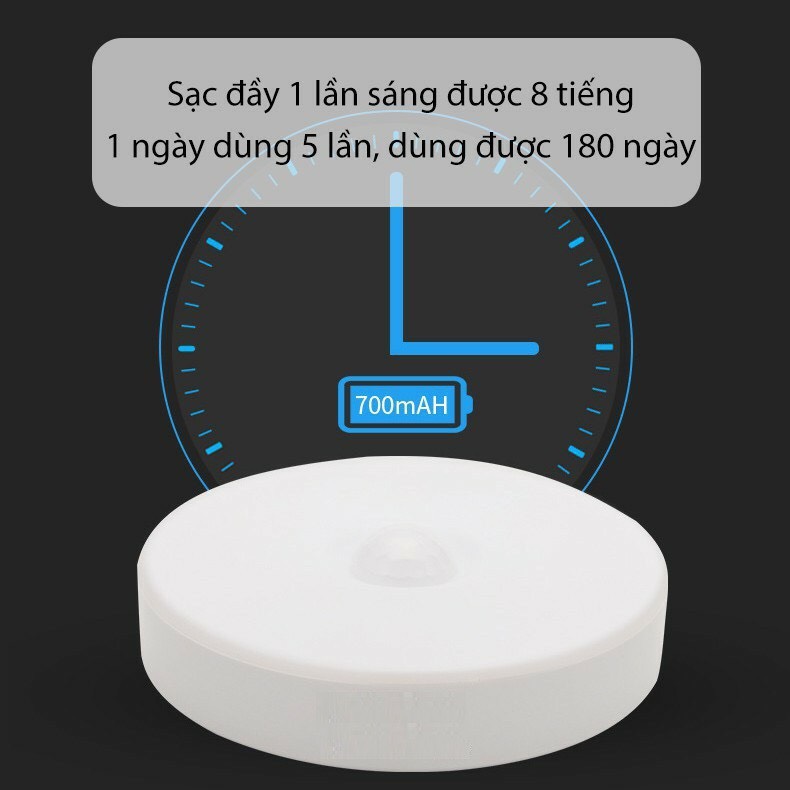 Đèn cảm biến chuyển động,Đèn Led cảm ứng thông minh tự động bật tắt gắn tủ,cầu thang,phòng ngủ,nhà bếp tiện lợi