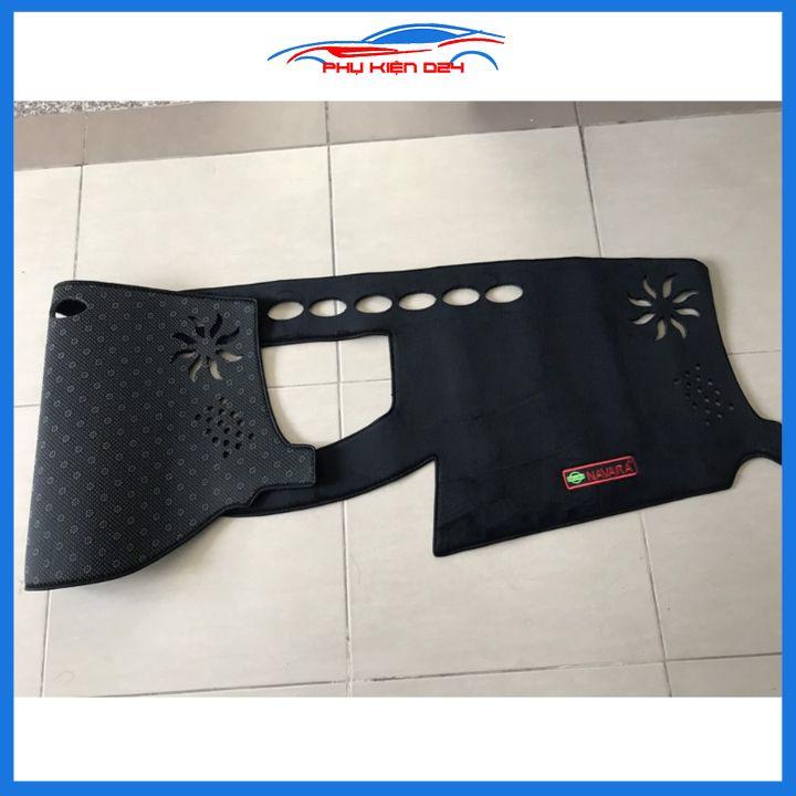 Thảm taplo Navara 2015-2016-2017-2018-2019-2020-2021-2022 chống nắng nóng làm mát xe mở rộng tầm nhìn