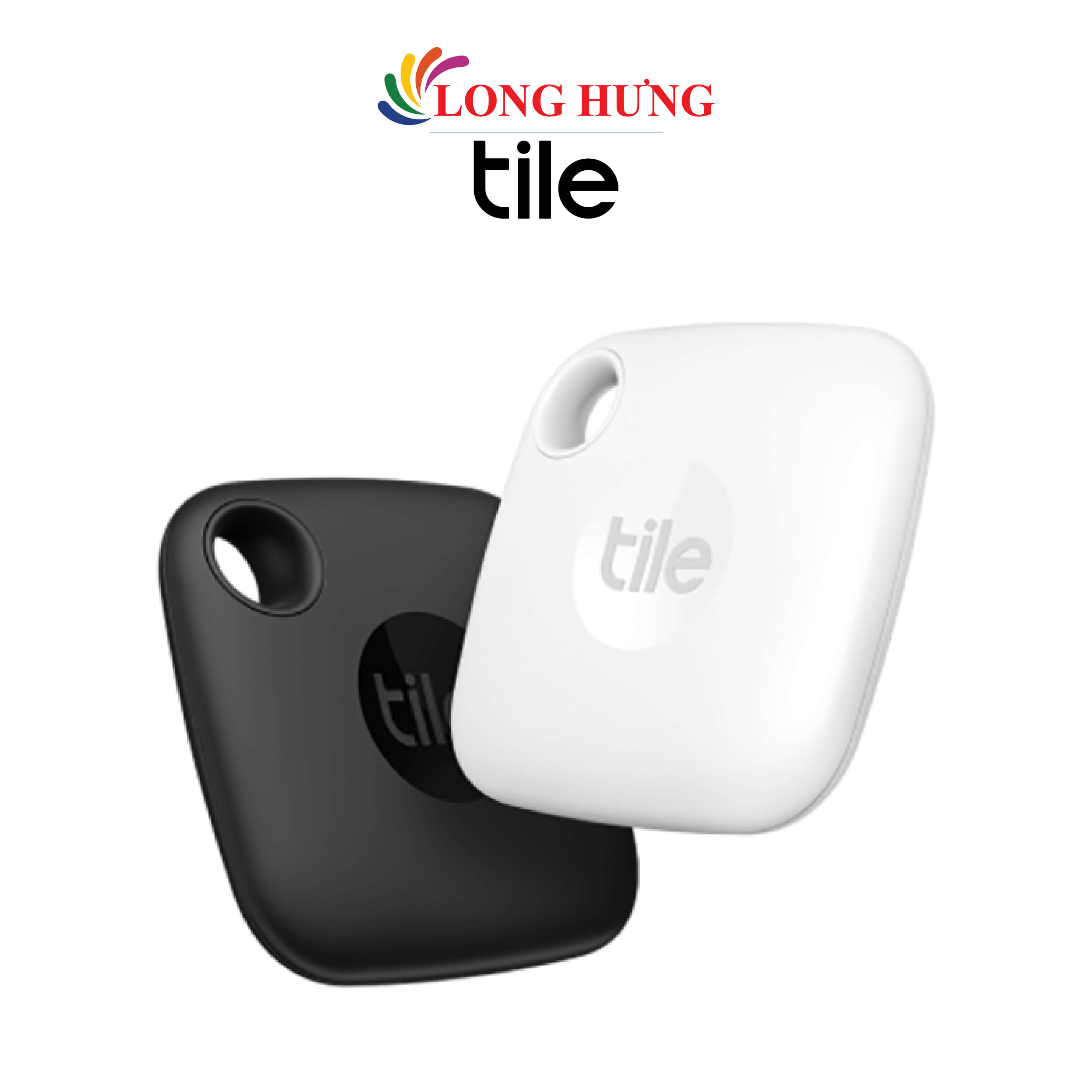 Bộ 2 thiết bị theo dõi thông minh Tile Mate - Đen/Trắng - Hàng chính hãng