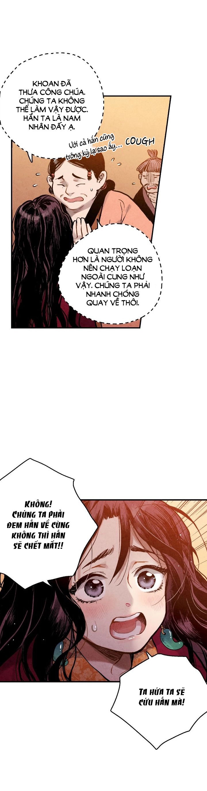 thủy tinh xanh chapter 2.1 14