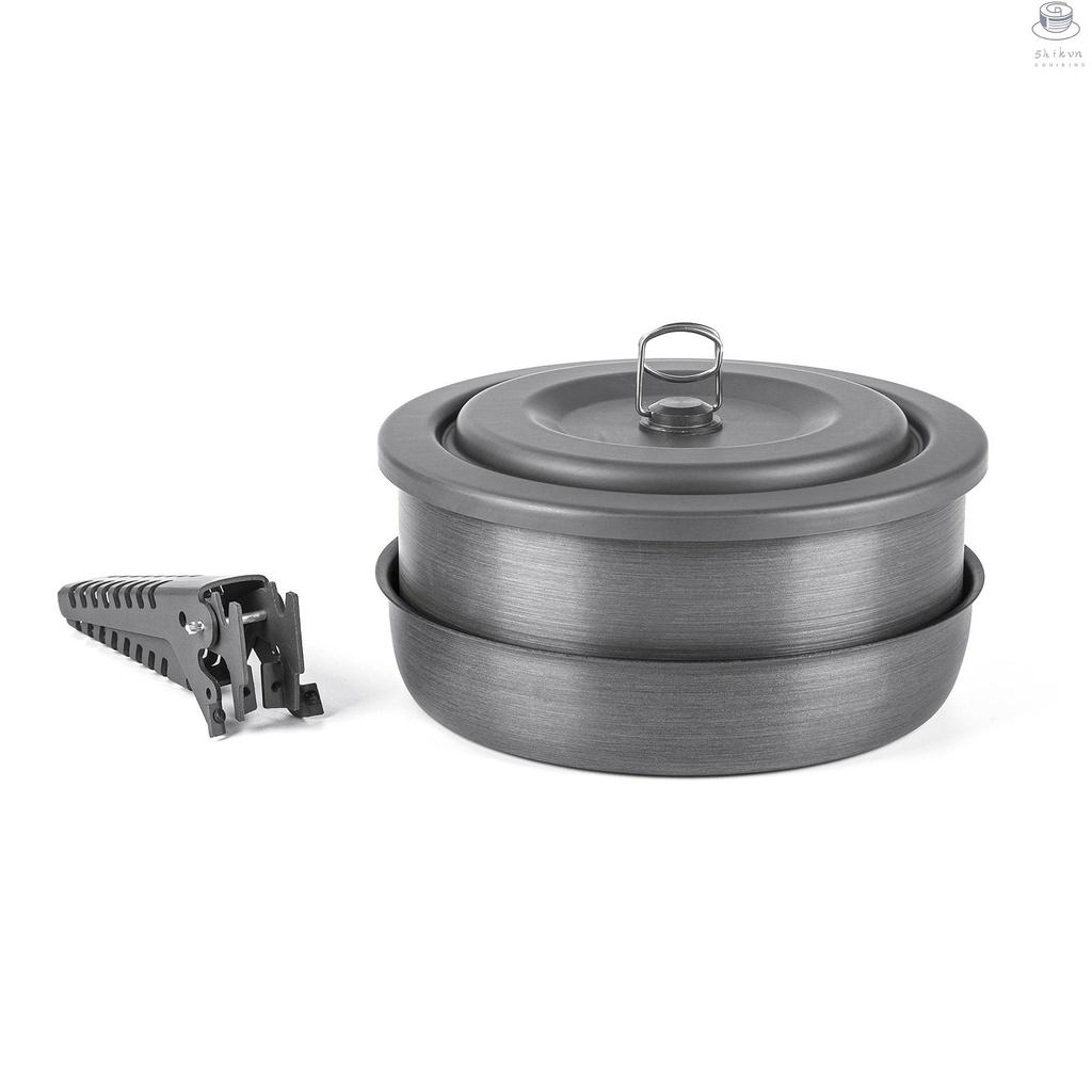 Set 5 dụng cụ nấu ăn bằng hợp kim nhôm cứng an toàn tiện dụng