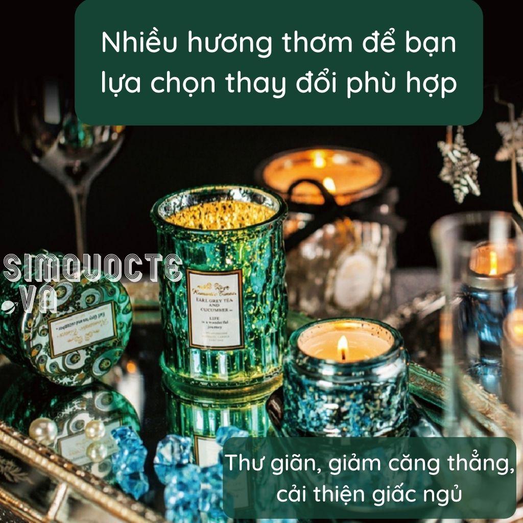 Nến thơm tinh dầu thiên nhiên 3 tầng hương Romantic Times