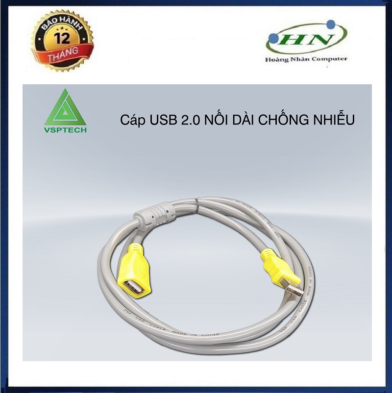 Cáp Nối Dài VSPTECH 2.0, Chống Nhiễu - HN - HÀNG CHÍNH HÃNG