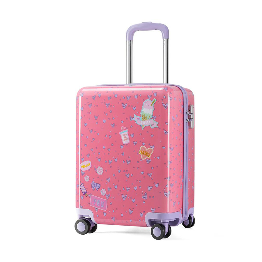 Vali kéo Mix &amp; Patch SAMSONITE - MỸ : Chất liệu cao cấp, an toàn và lành mạnh Trang bị khóa số TSA tiêu chuẩn Hoa Kỳ