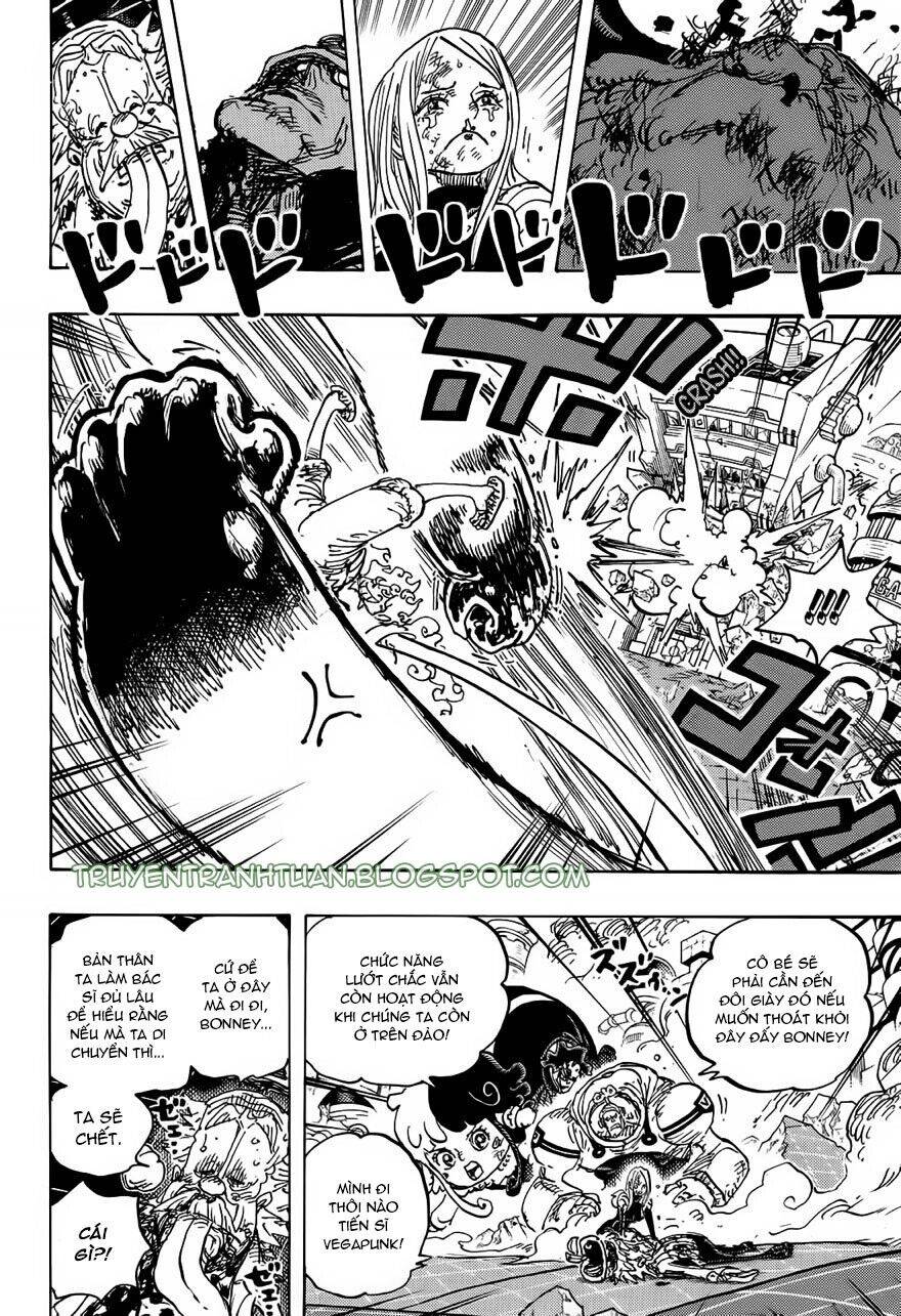 đảo hải tặc - one piece chapter 1107 10