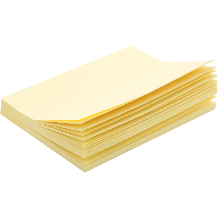 Bộ 2 Xấp Giấy Note Vàng Baoke 1006 - 102 x 76 mm