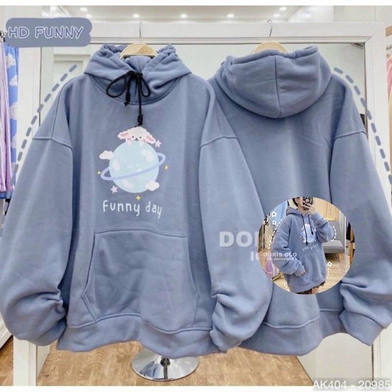 ÁO KHOÁC HOODIE NÓN 2 LỚP SWEATER NAM NỮ KHÔNG XÙ LÔNG TRẺ TRUNG NĂNG ĐỘNG