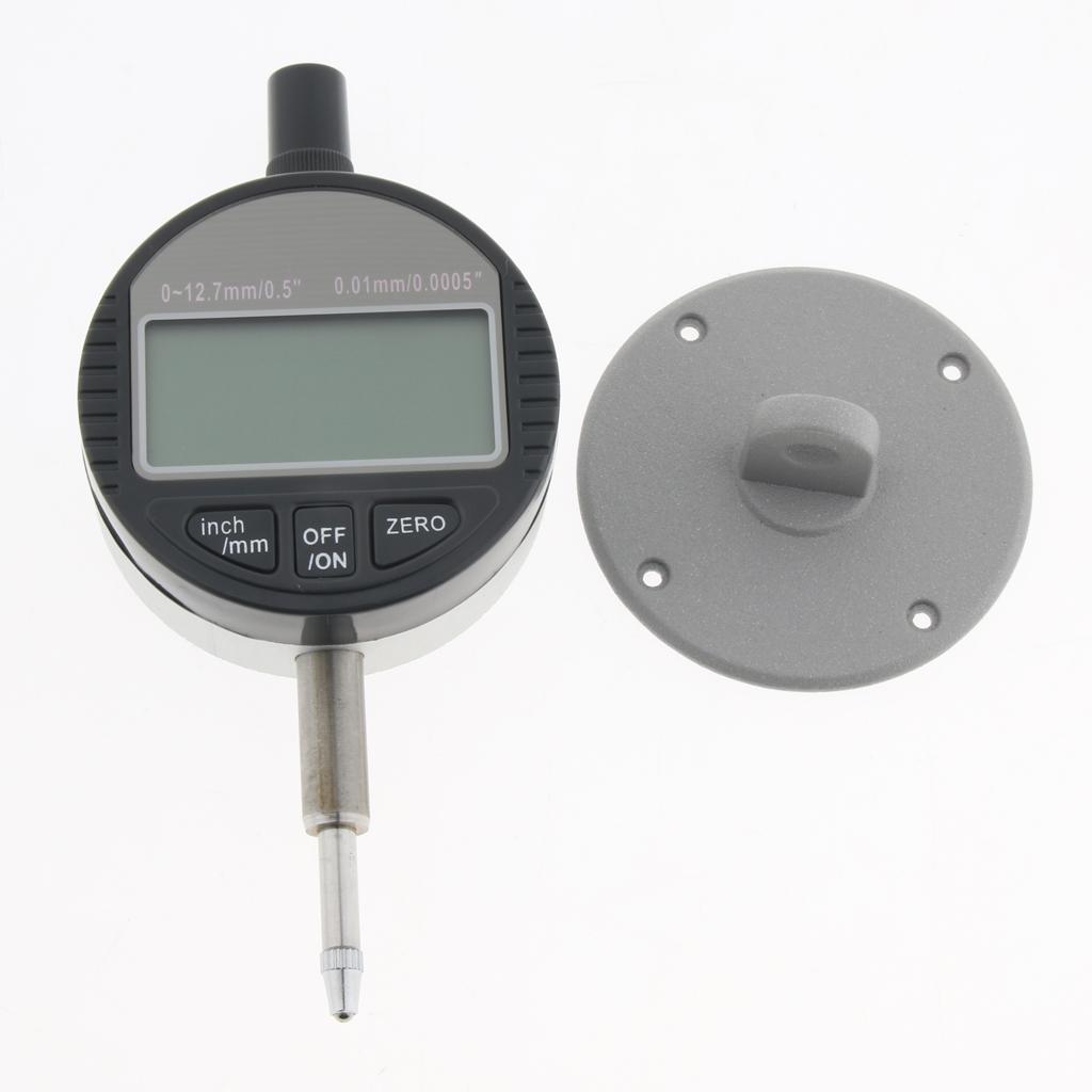 2xDigital Probe Electric Dial Indicator Range Gauge 0-12.7mm