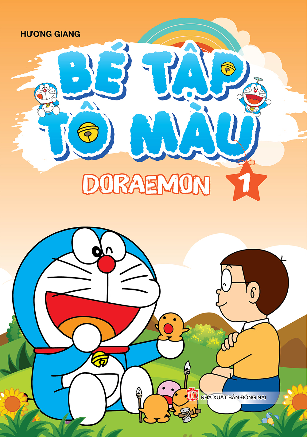 Combo Bé Tập Tô Màu Doraemon