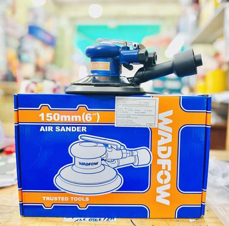 MÁY CHÀ NHÁM TRÒN DÙNG KHÍ 150MM (KHÔNG GỒM ĐẦU CẮM NHANH) WADFOW WAT2505 - HÀNG CHÍNH HÃNG