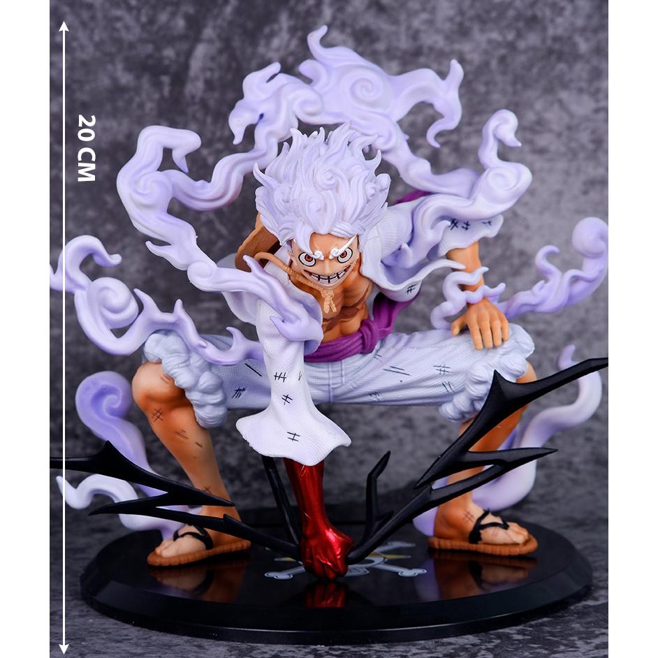 Mô Hình Luffy Gear 5 Siêu Ngầu 20Cm Mô hình One Piece Cao Cấp, Figure Mô Hình Anmie One Piece Luffy Vua Hải Tặc