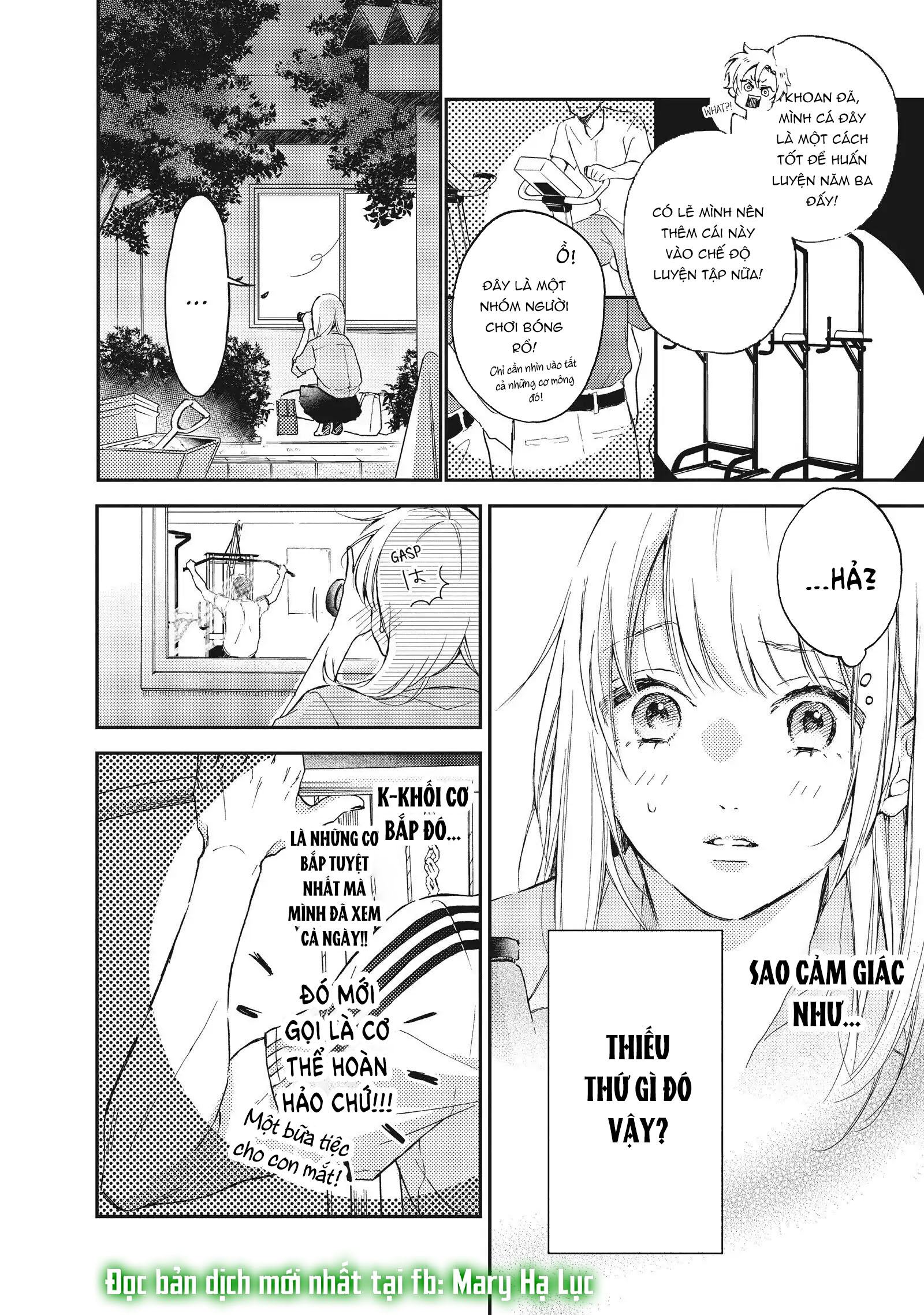 cô gái yêu thích cơ bắp được tiền bối có body hoàn hảo theo đuổi chapter 2.2 6