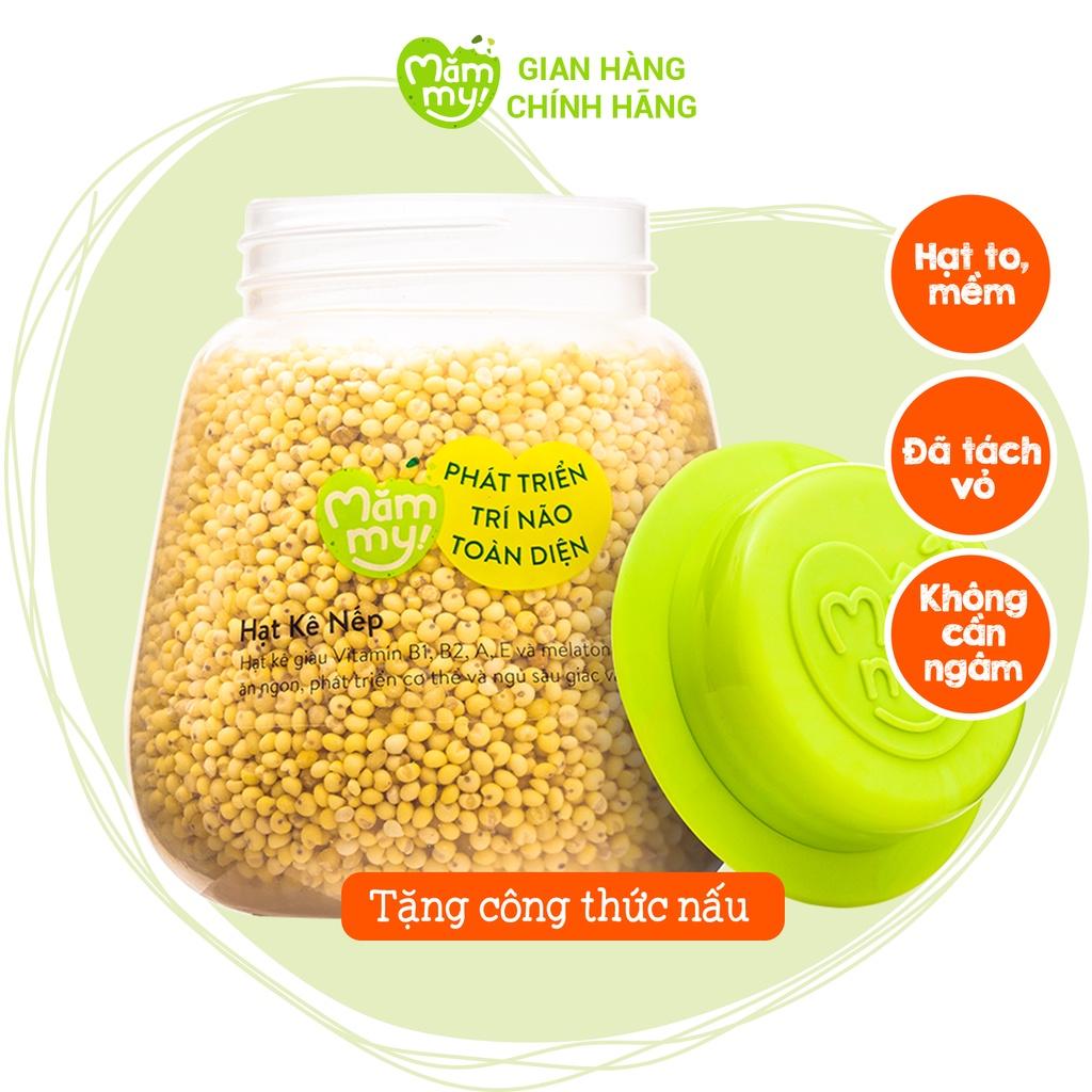 Hạt Kê Nếp Hữu Cơ Loại 1 - Dẻo Mịn Sánh Hạt Ăn Dặm Cho Bé Chính Hãng - Mămmy 130g