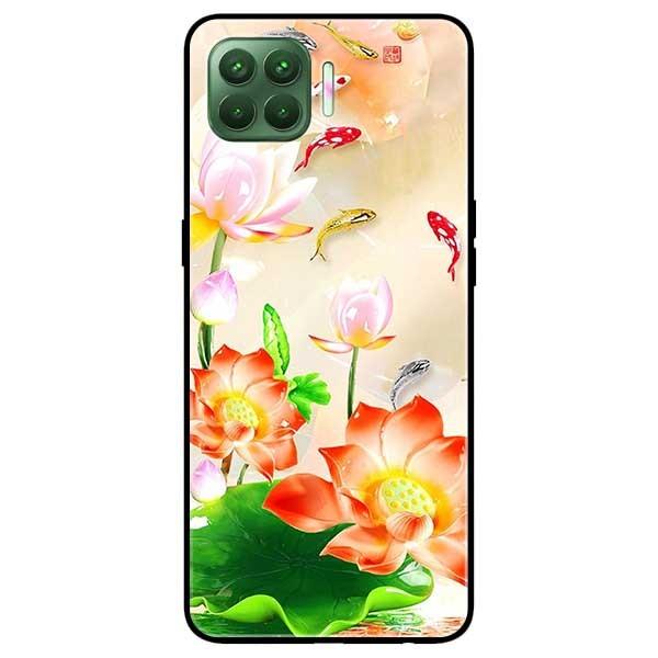 Ốp lưng dành cho Oppo A53 - A93  - mẫu Sen Nở Và Koi