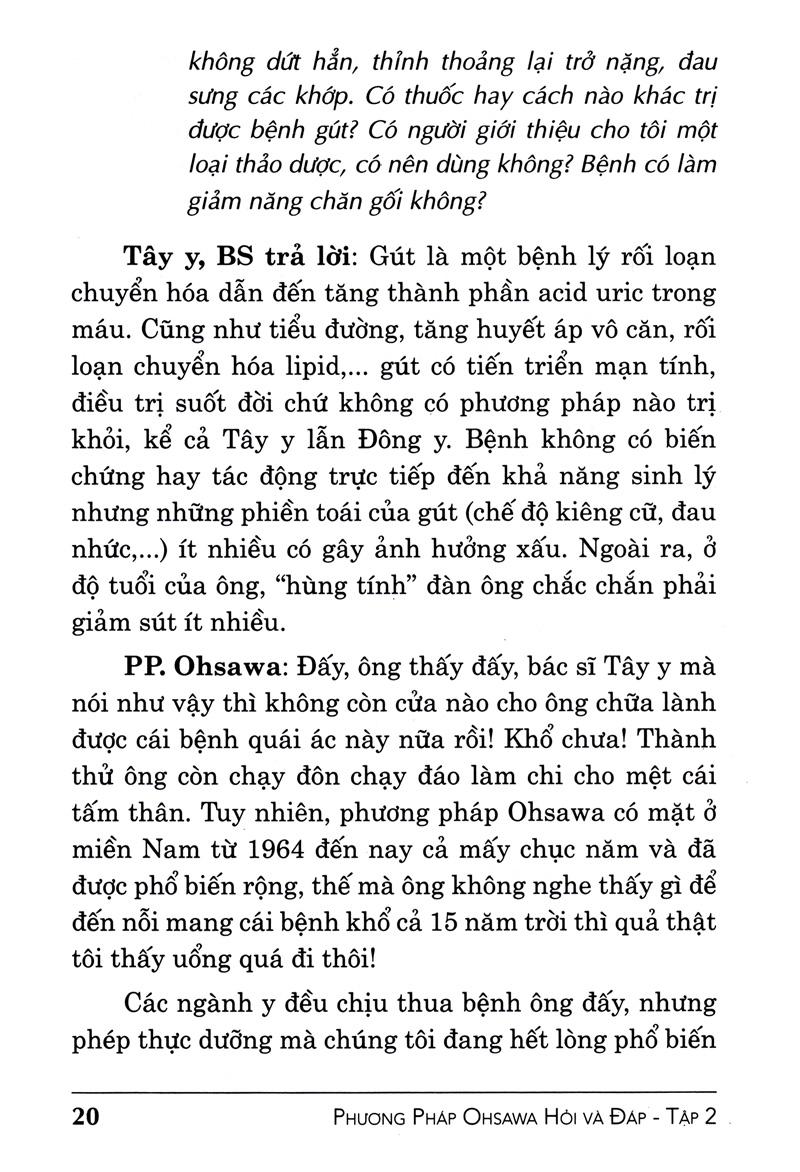  Phương Pháp Ohsawa Hỏi Và Đáp Tập 2 (Tái Bản)
